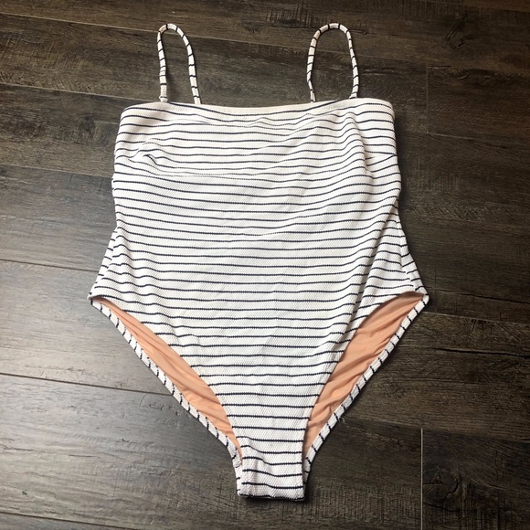 J. Crew Other - J Crew Striped One Piece Swim Suit (size 16)